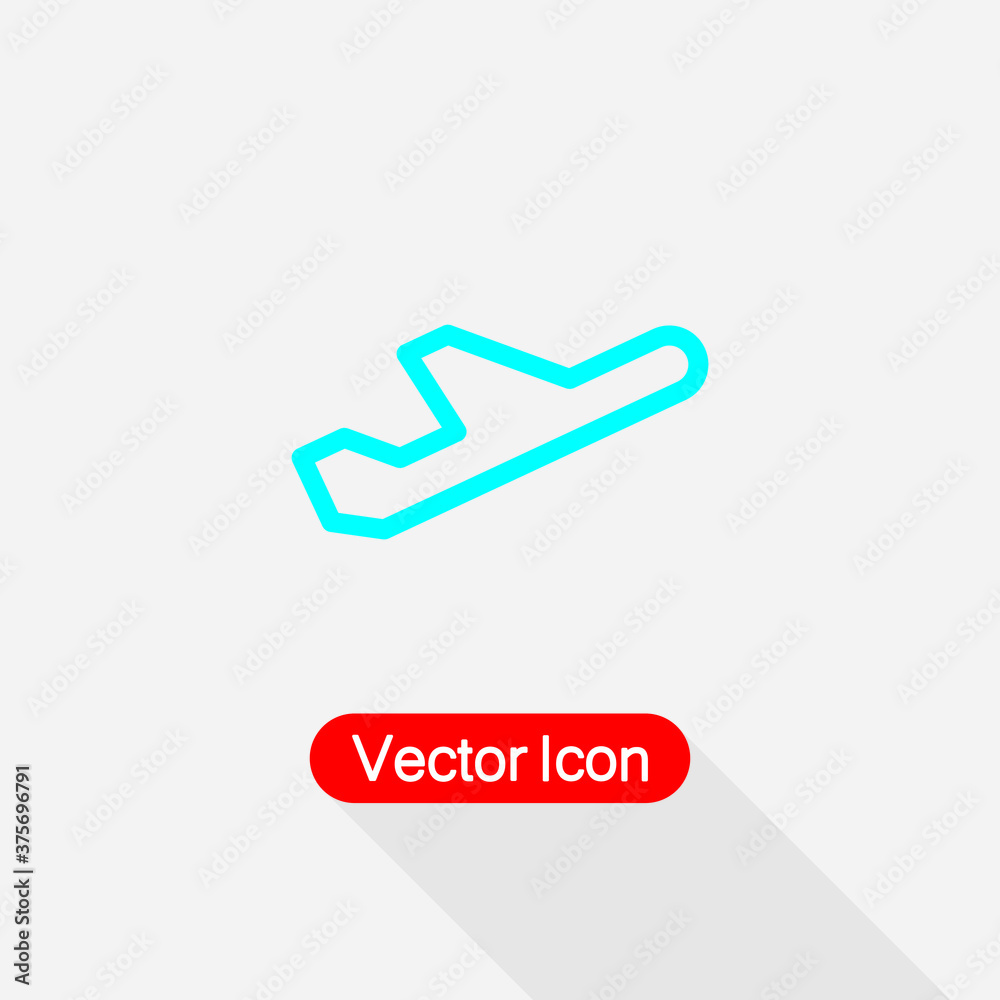 Plane Icon vector illustration Eps10 Plane Icon vector illustration Eps10