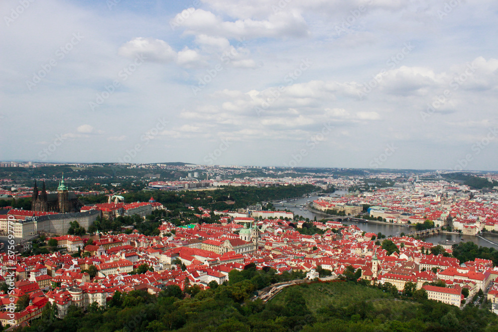 Fototapeta premium panorama of prague