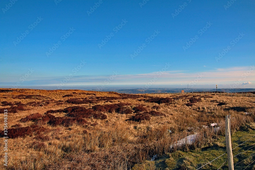 Naklejka premium A view of the Yorkshire Dales near Holmfirth