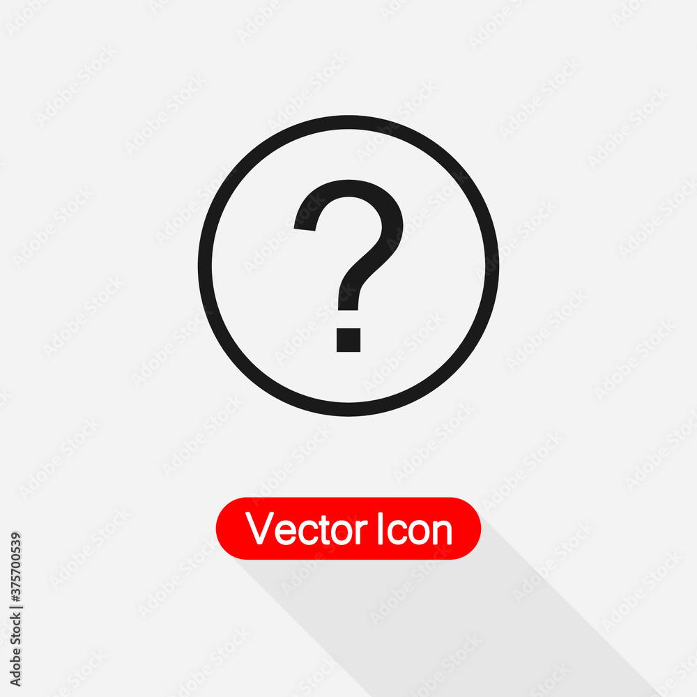 Question Icon Vector Illustration Eps10 Question Icon Vector Illustration Eps10