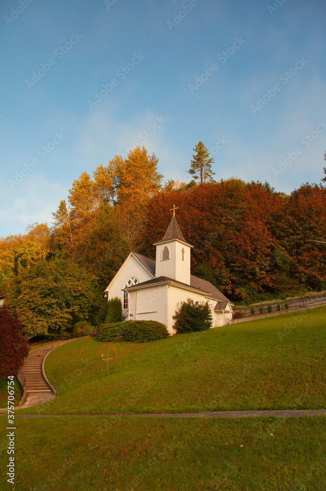 Church, Country, Autumn Church, Country, Autumn