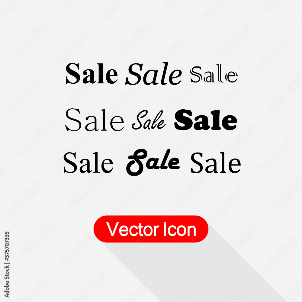 Sale Icon Set, Sale Sign Vector Illustration Eps10 Sale Icon Set, Sale Sign Vector Illustration Eps10