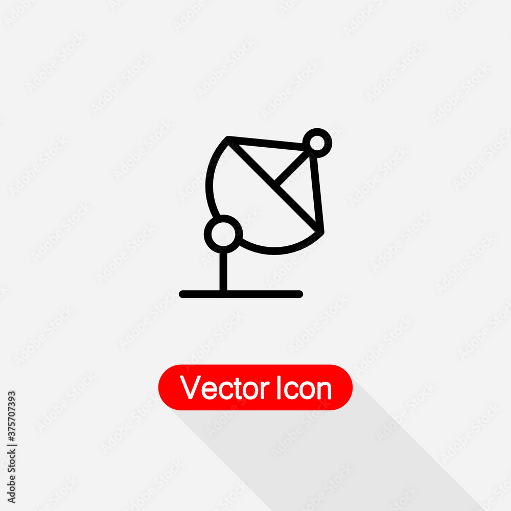 Satellite Antenna Icon Vector Illustration Eps10 Satellite Antenna Icon Vector Illustration Eps10