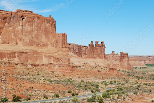 Panoramic Utah landscape, Canyonlands National Park, USA 