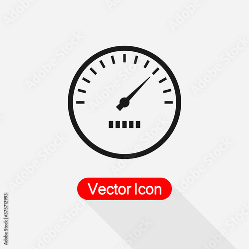 Speedometer Icon Vector Illustration Eps10