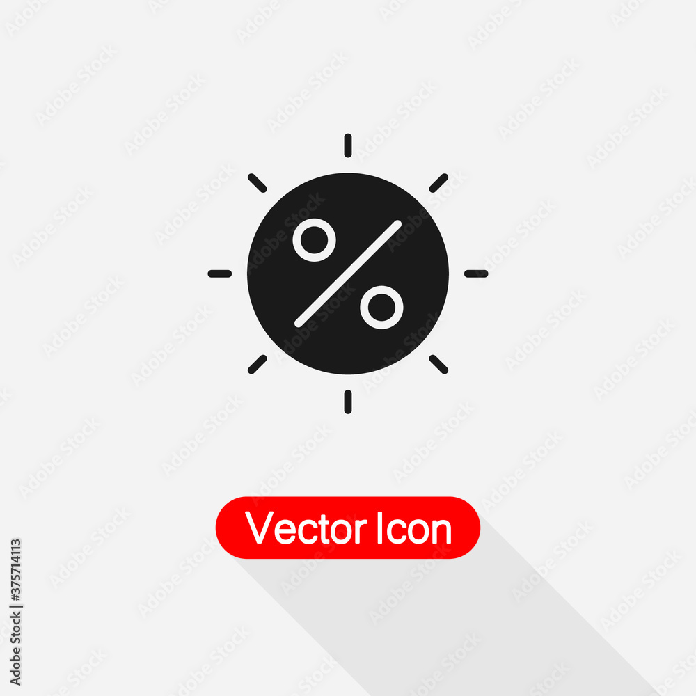 Summer Seasonal Discount Sale Icon Vector Illustration Eps10 Summer Seasonal Discount Sale Icon Vector Illustration Eps10