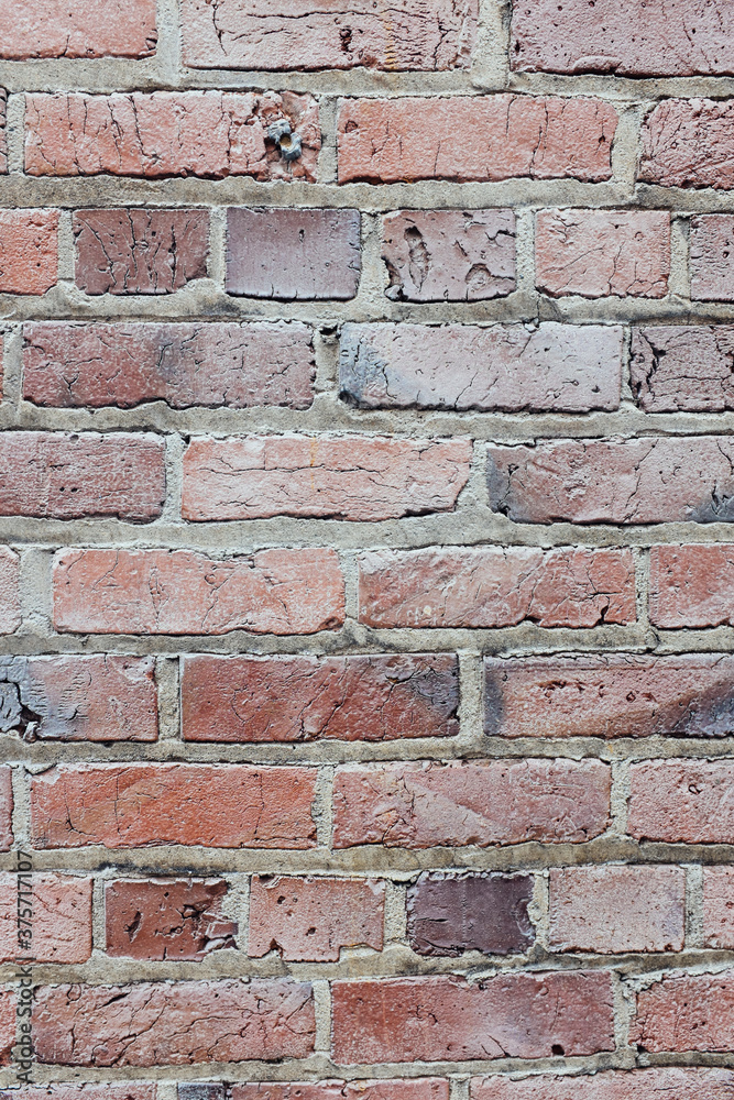 Detail of old brick wall Detail of old brick wall