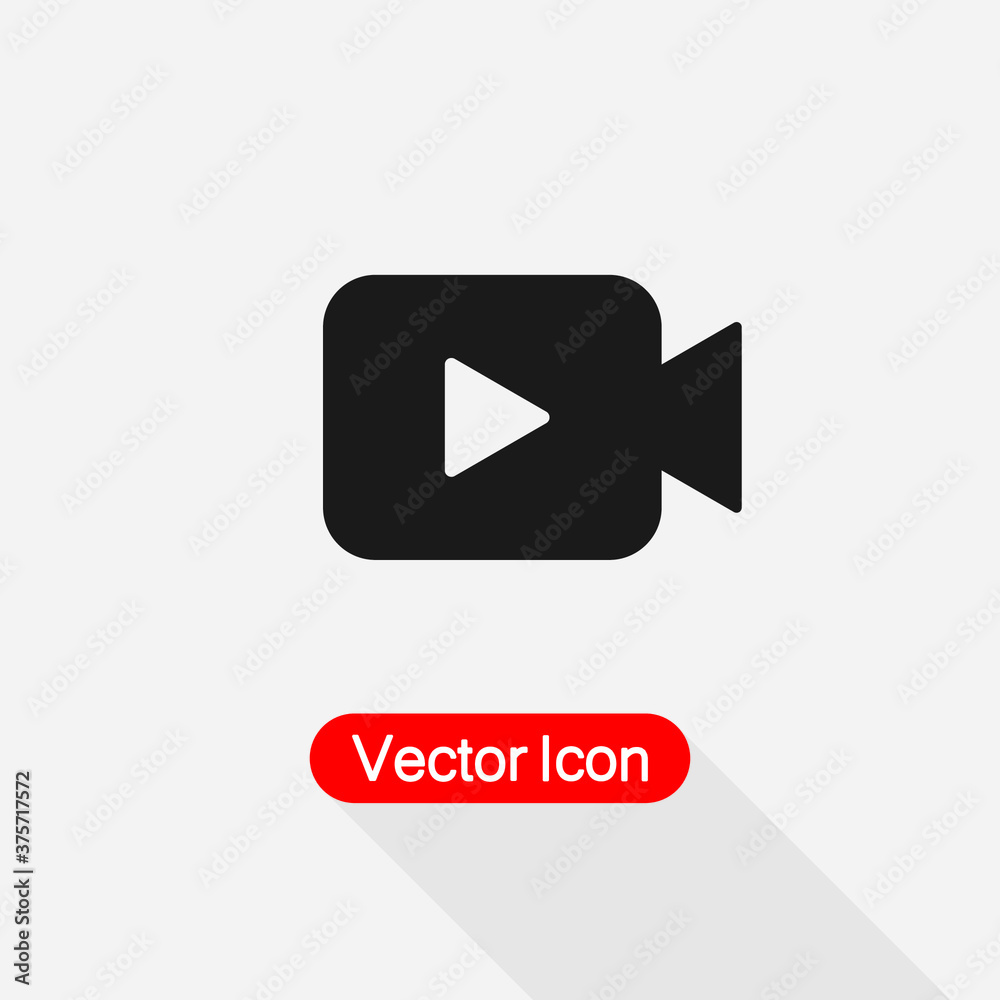 Video Camera Icon, Movie Or Cinema Icon Vector Illustration Eps10 Video Camera Icon, Movie Or Cinema Icon Vector Illustration Eps10
