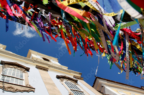 salvador, bahia / brazil - march 23, 2013: view of Fundacao Casa de Jorge Amado in Pelourinho, in the city of Salvador. photo