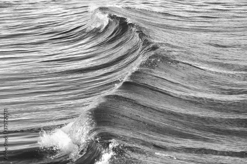 Waves in the Tyrrhenian sea photo