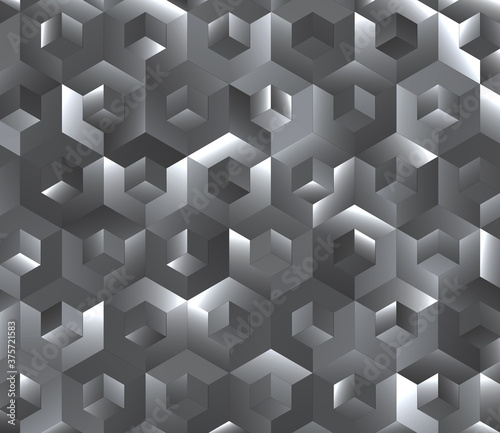 Abstract cubes background