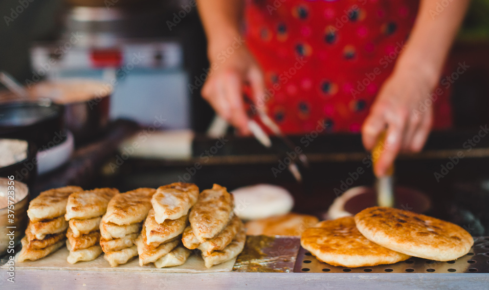 Street food in Korea Stock Photo | Adobe Stock