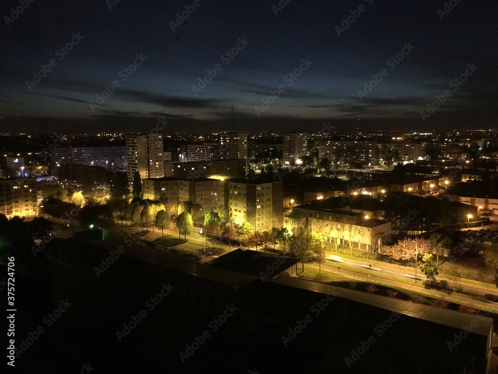 Fototapeta premium night view of budapest
