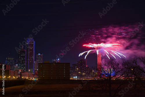 fireworks over the city © luis sandoval