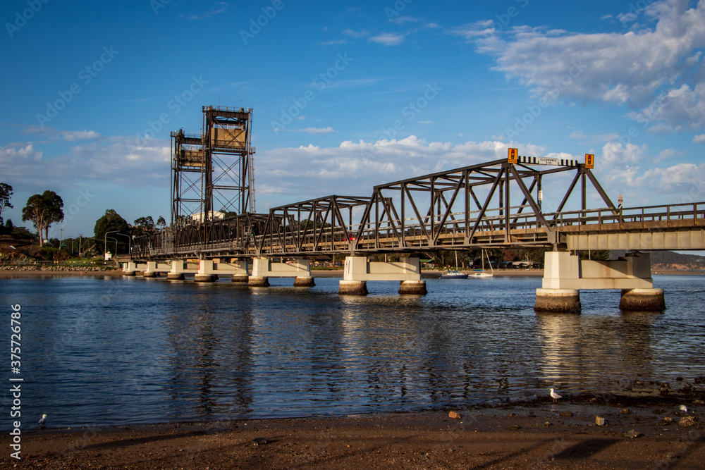 Fototapeta premium bridge over the river