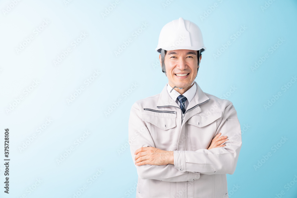 ビジネスマン　作業服