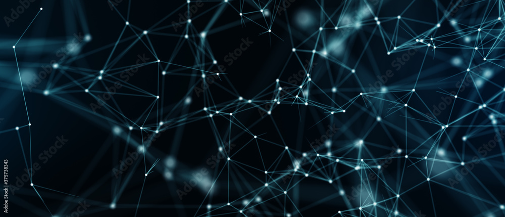 Abstract futuristic - technology with polygonal shapes on dark blue background. Design digital technology concept. 3d illustration. Abstract futuristic - technology with polygonal shapes on dark blue background. Design digital technology concept. 3d illustration.