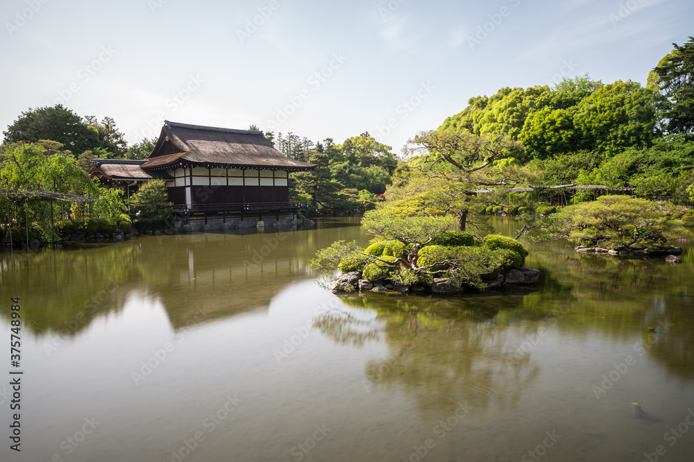 Heian Jingū shrine in Kyoto, Japan.