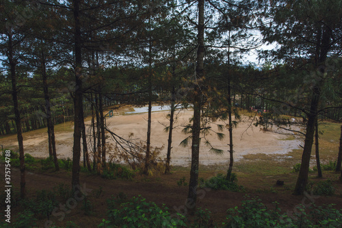 Landscape in the mountain ,Nagarkot,Nepal photo