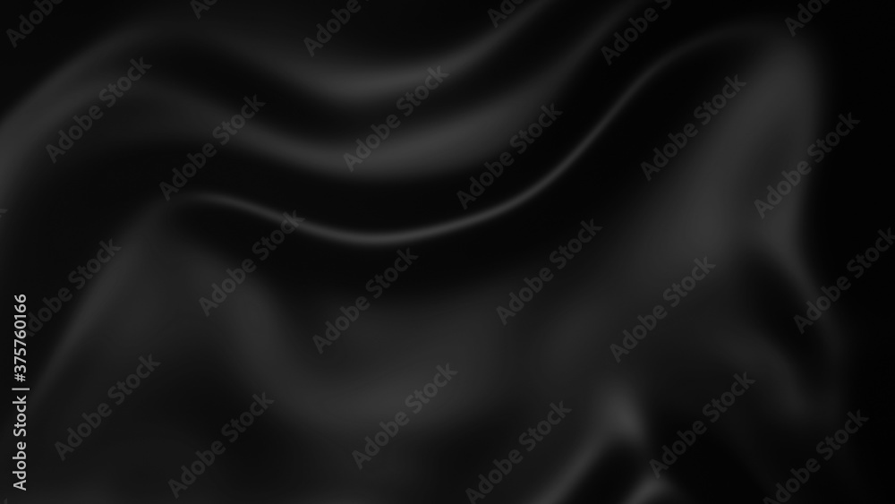 Black Smooth silk cloth surface Fluid. Black Smooth silk cloth surface Fluid.