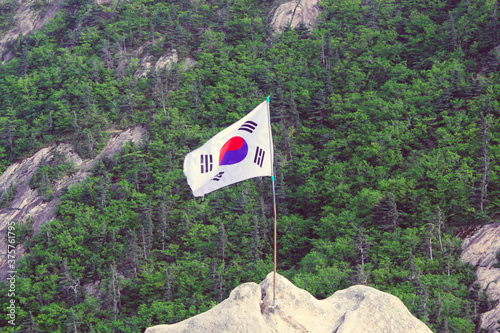 South Korean Flag photo