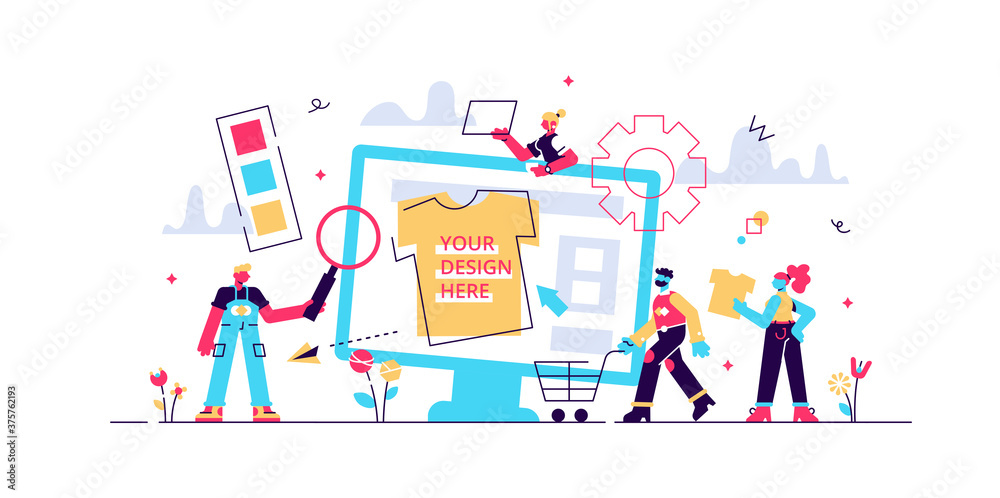 T-shirt print on demand services. T-shirt print on demand services.