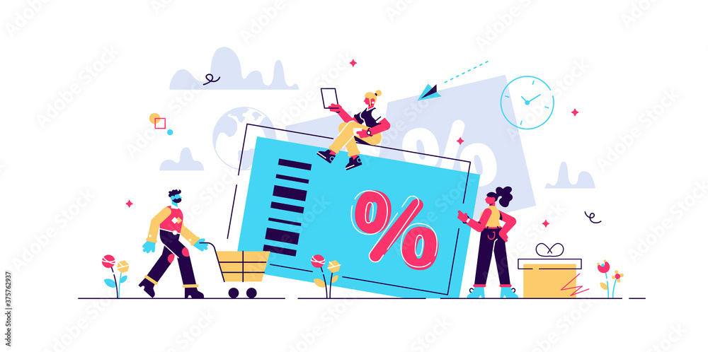 Loyalty card, big discount or sale, commerce Loyalty card, big discount or sale, commerce