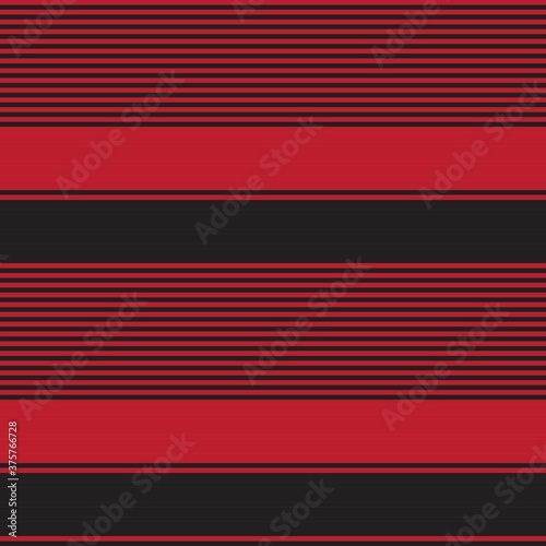 Red Stripe seamless pattern background in horizontal style