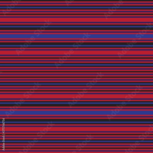 Red Stripe seamless pattern background in horizontal style