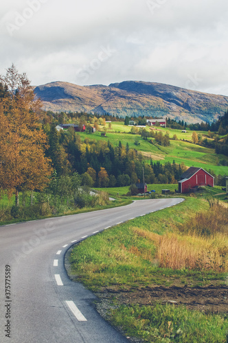 scandinavian road photo