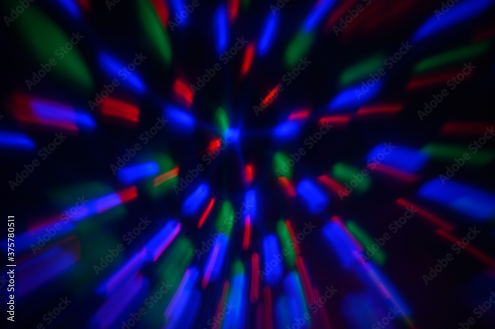 Obraz premium Colorful abstract light lines