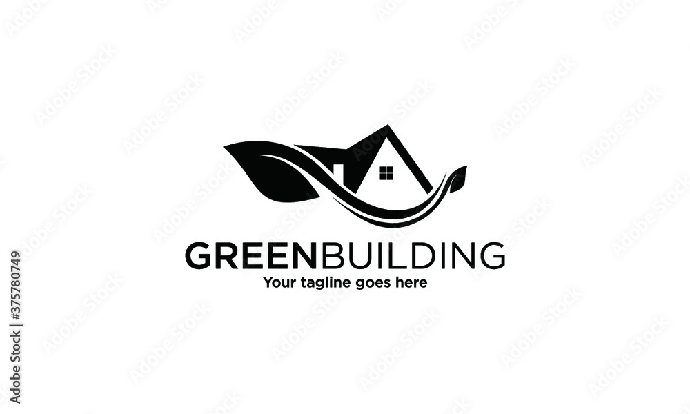 Environmentally Friendly Glass | Home logo design, Home Logo home logo, green logo design