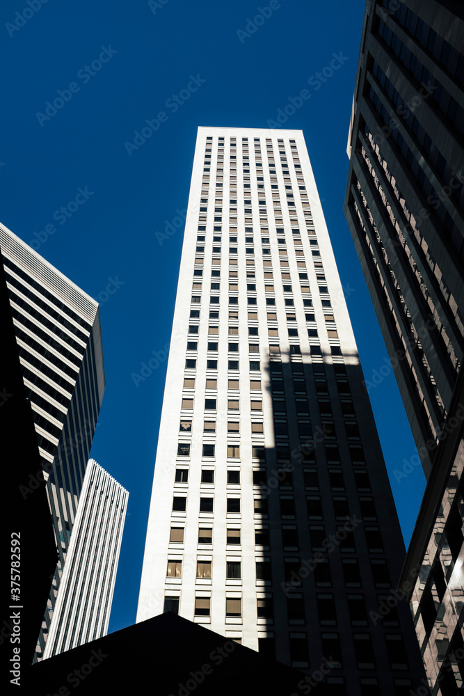 Various office buildings in downtown San Francisco Various office buildings in downtown San Francisco