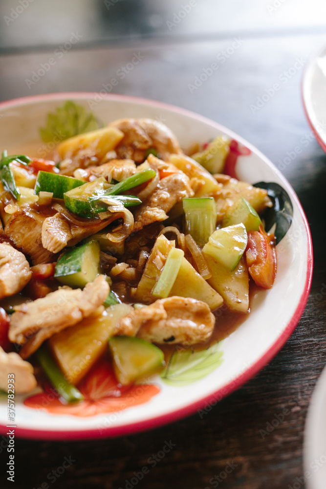 Cooking Thai food Cooking Thai food