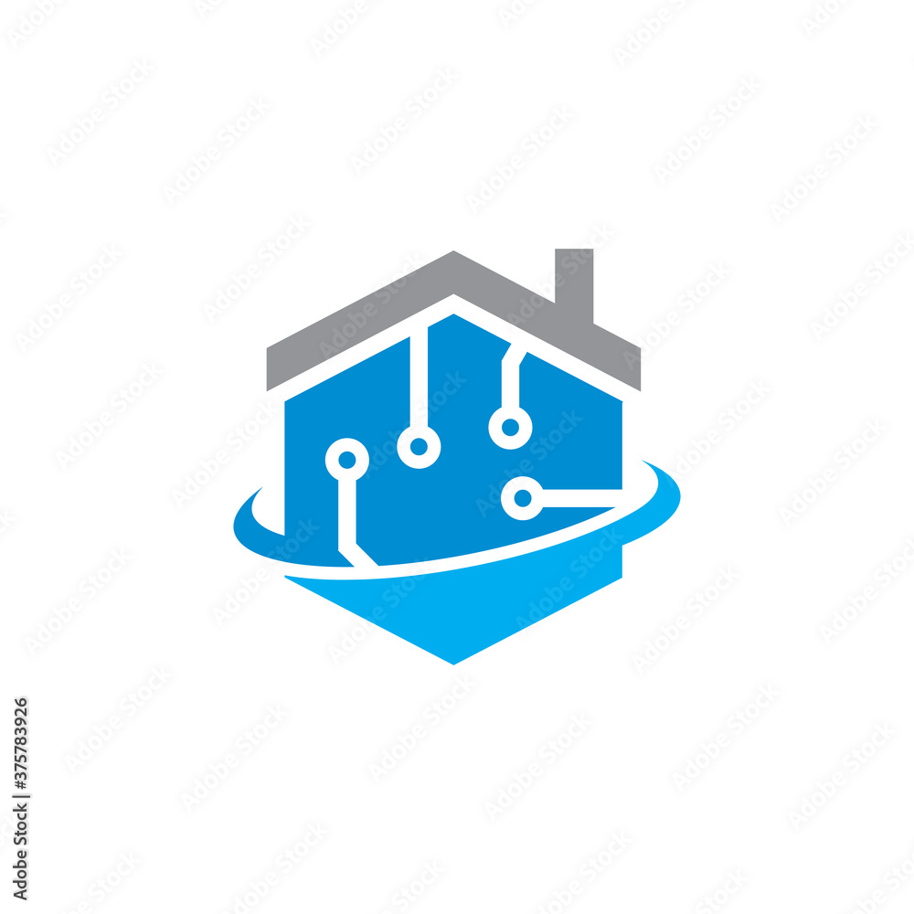 Digital Home Logo , Technology Logo Digital Home Logo , Technology Logo