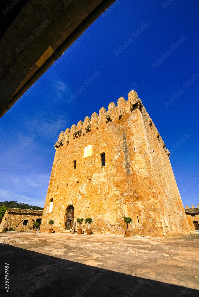 Torre de Canyamel (Torre d´en Montsó. S.XIII).Capdepera.Sierra de Llevant. Mallorca. Baleares.España.