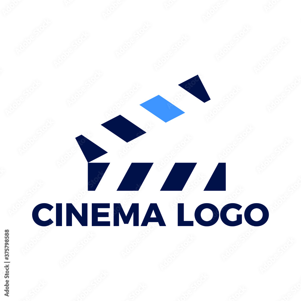 Cinema, Media Player Logo Template Vector Illustration Isolated.