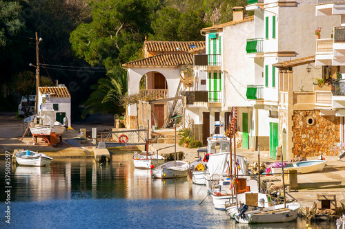 Tableau sur toile Cala Figuera. Santanyi. Migjorn.Mallorca.Baleares.España.
