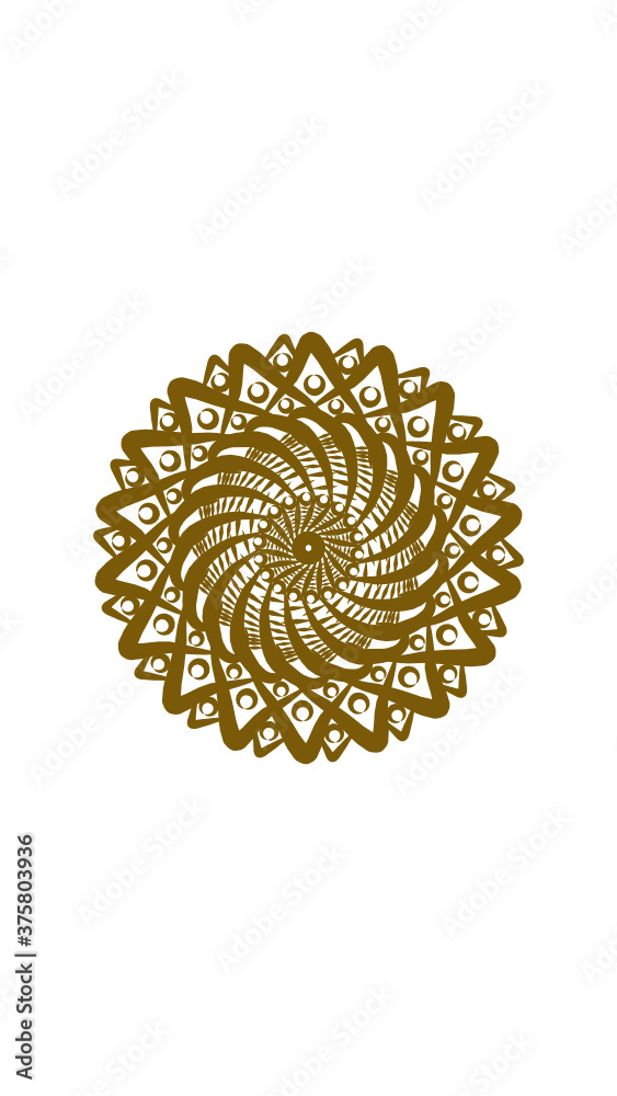 sunflower mandala, very suitable for wall furniture, decoration and others sunflower mandala, very suitable for wall furniture, decoration and others