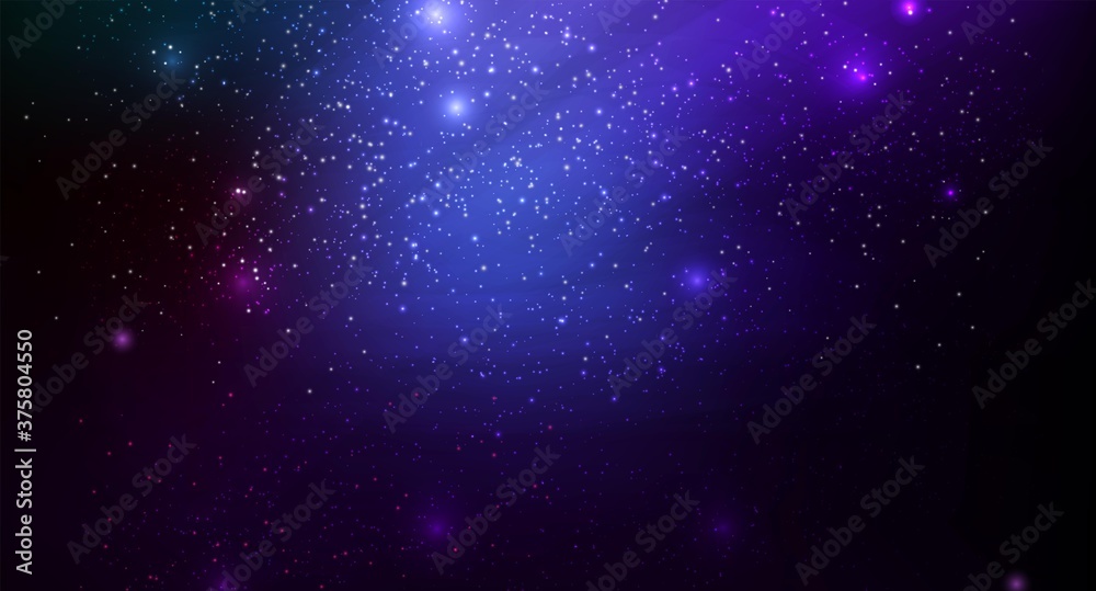 Fototapeta premium Abstract space background