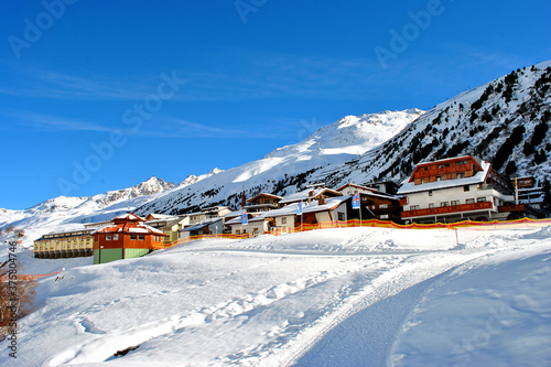 Obergurgl Hochgurgl Otztal Ski resort in the Western Tyrol Austrian Alps Austria photo