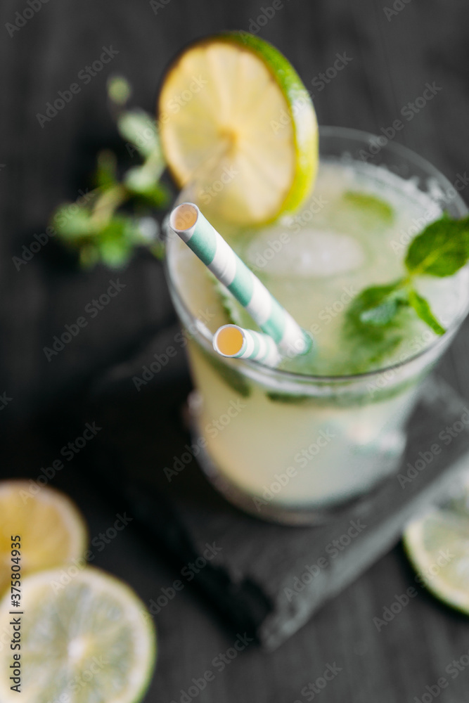 Fresh lemonade with mint Fresh lemonade with mint