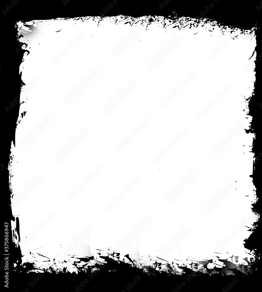 Retro style mask overlay on frame with scratches and spots on white background.Background or mask Retro style mask overlay on frame with scratches and spots on white background.Background or mask