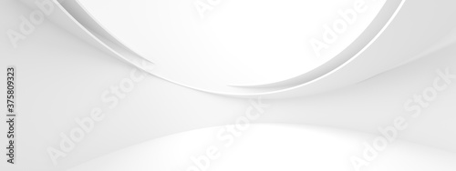 Modern Hall Wallpaper. Wave...