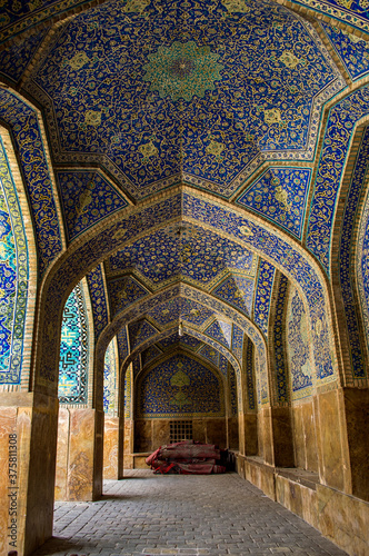 Blue mosque Isphahan, Iran