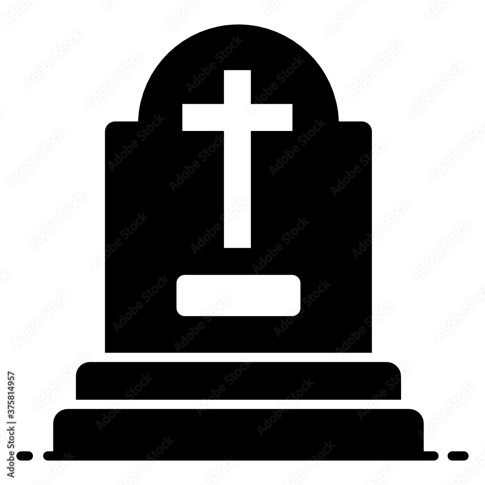 vector design of gravestone icon.
vector design of gravestone icon.