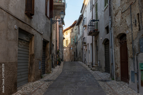 course dei Garibaldini in the center of the town of Collescipoli