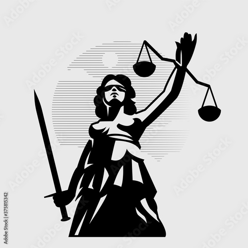 Goddess of Justice Themis.