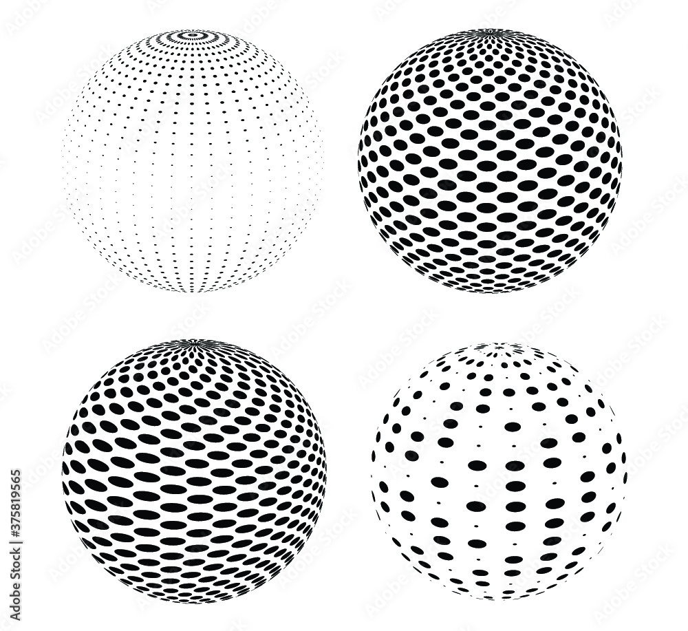Halftone dots in circle form. round logo . vector dotted frame . design element Halftone dots in circle form. round logo . vector dotted frame . design element