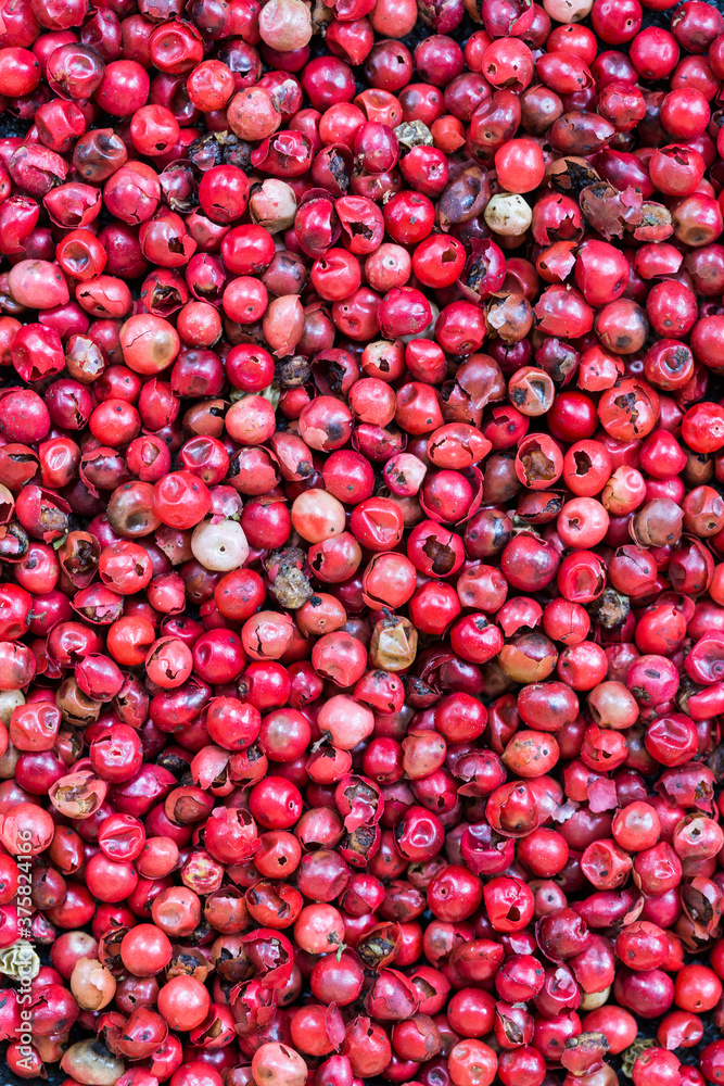 Close-up of an assorted of Rose Pepper Close-up of an assorted of Rose Pepper
